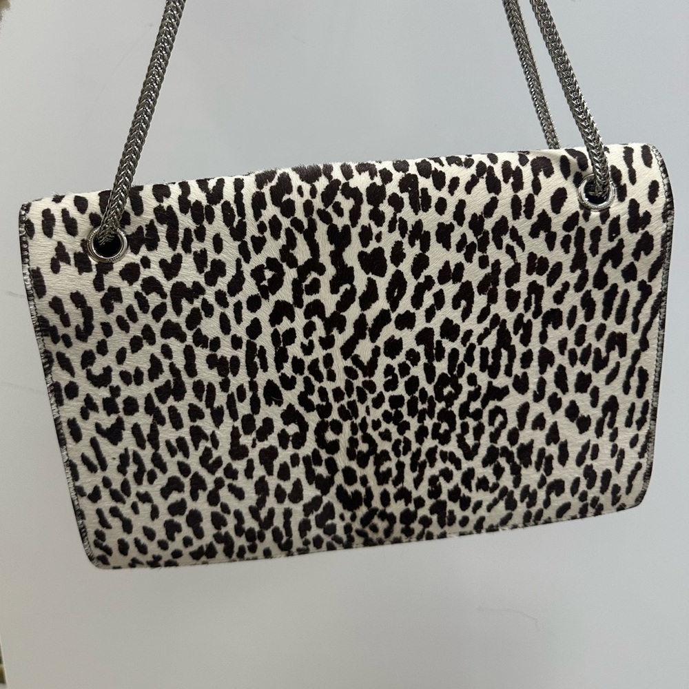 Saint Laurent Betty Leopard Shoulder Bag - Picture 2 of 4